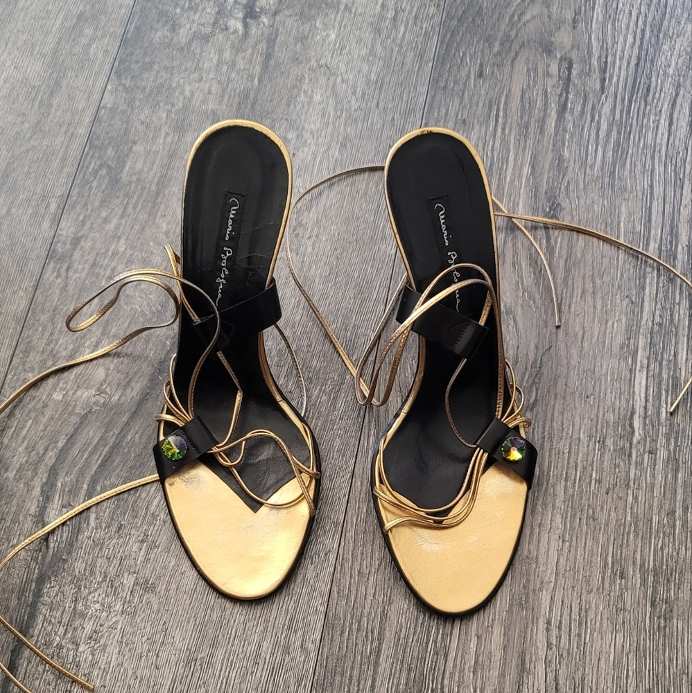 Mario Bologna tie up sandals